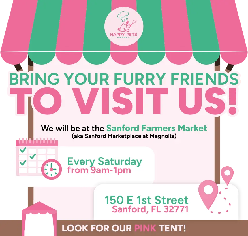 We will be at the Sanford Farmers Market
